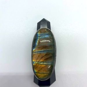 Vintage Large Labradorite ring